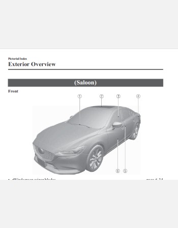 mazda atenza - mazda 6 2021-2022 owners manual rhd& lhd